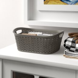 JVL Plastic Decorative Basket