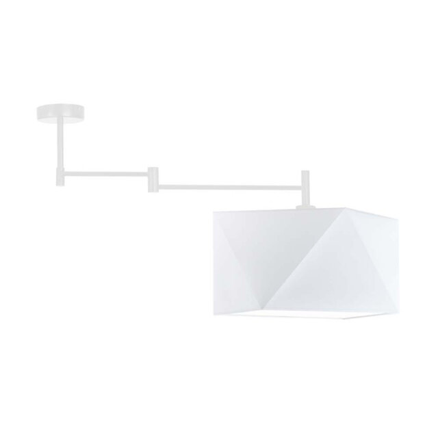 Demarie Fabric Semi Flush Mount