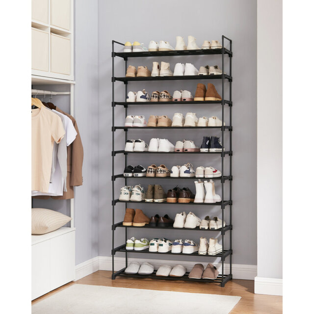 10 Tier Metal Shoe Storage Organiser