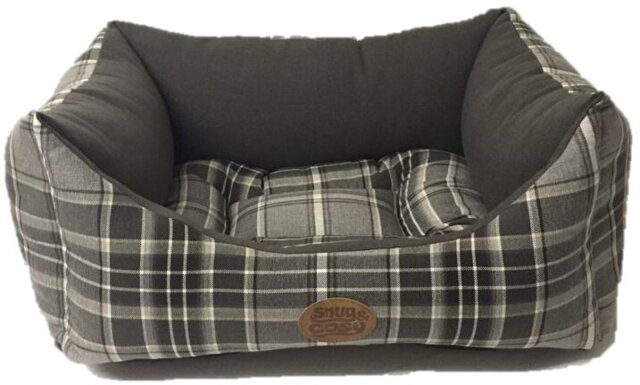 Camden Striped Polyester Pet Bed