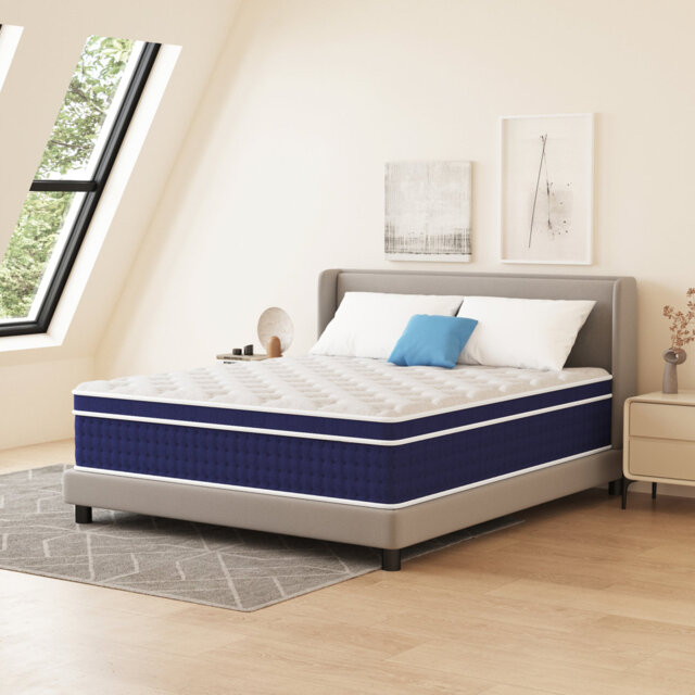 36cm Pillow Top Memory Foam Pocket Sprung 5000 Mattress