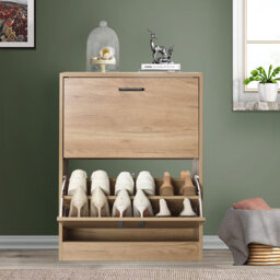 12 Pair Flip Down Shoe Storage