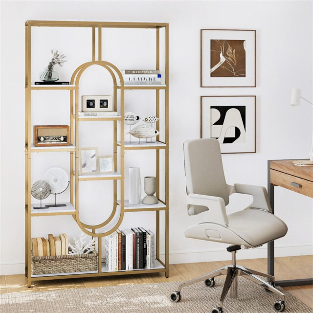 175cm H x 95cm W Metal Standard Bookcase