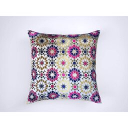 Bonhause Garden Floral Cushion Covers 45 X 45 Cm Colorful Flowers Decorative Throw Pillow Covers For Sofa Bed Home Garden Outdoor Spring Summer Decor Set Of 4