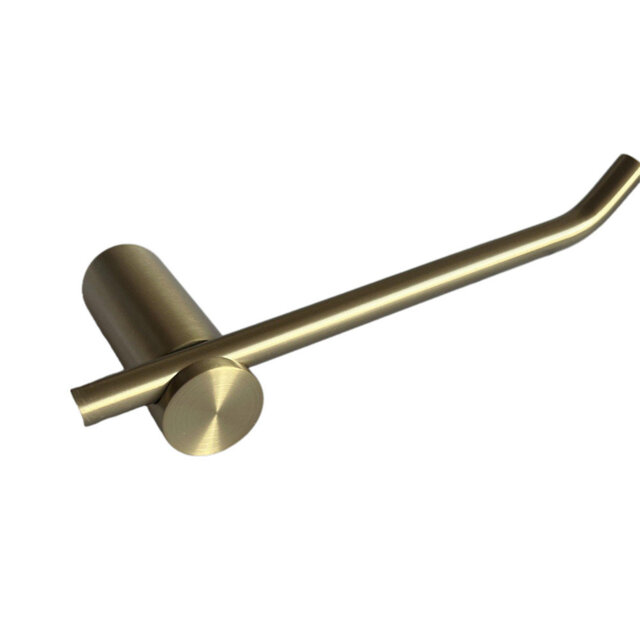 Wall Mounted Brushed Gold Toilet Roll Holder- Bathroom Décor, Home improvement/Accessories, Toilet Roll Holder