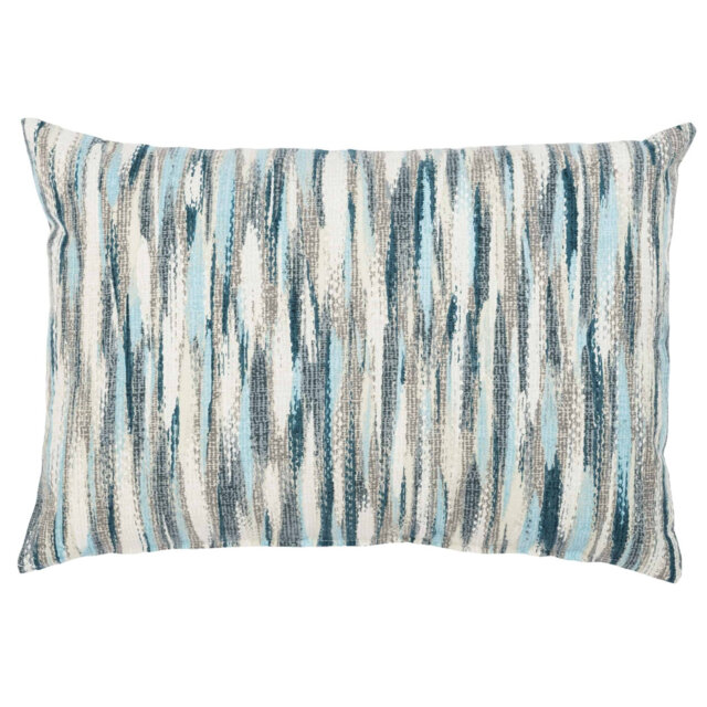 Striped Blue Cushion