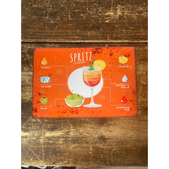Food & Beverage Wall Decor on Metal