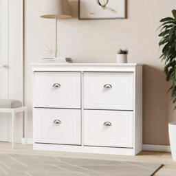 16 Pair Shoe Storage Cabinet