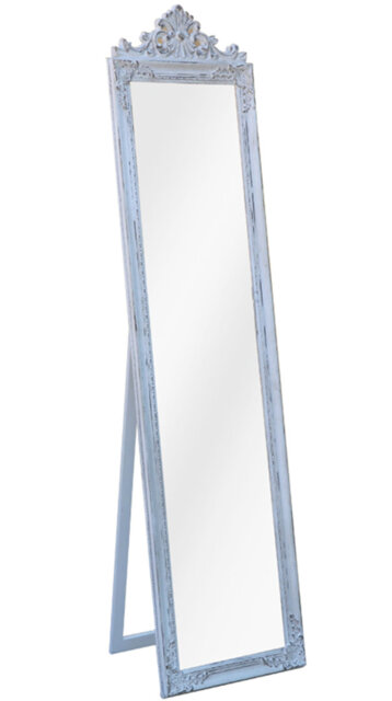 Makena Engineered Wood Flat Floor Mirror