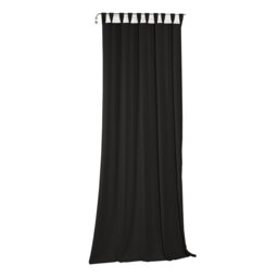Newbury 67% Polyester And 33% Cotton Room Darkening Single Curtain Panel