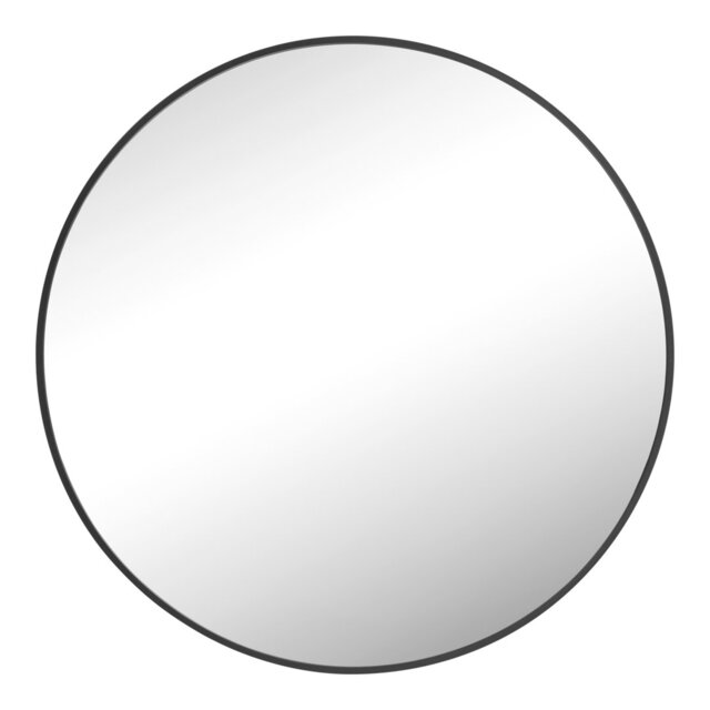 Jessica Round Metal Accent Wall Mirror