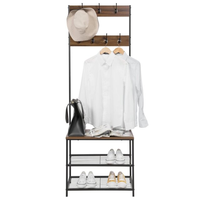 Kesler 60cm Industrial Pipe Clothing Rack
