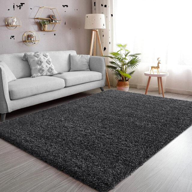 New Stylish Thick Shaggy Rugs For Living Room Hallway Runner Fluffy Round Rugs Bedroom Carpet Mat