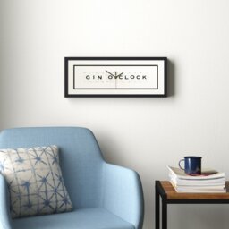 Bibeau Wood Wall Clock