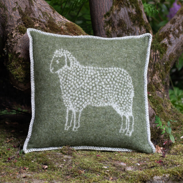 Sheep Wool Cushion Cover