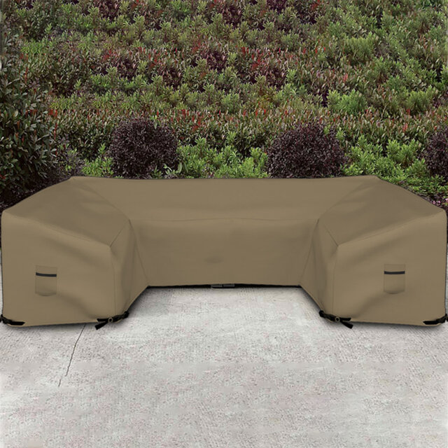 Ketter Heavy Duty Waterproof Outdoor/indoor Sofa Cover, Patio Sectional Couch Covers for Living Room