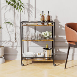 Becki Metal Bar Cart