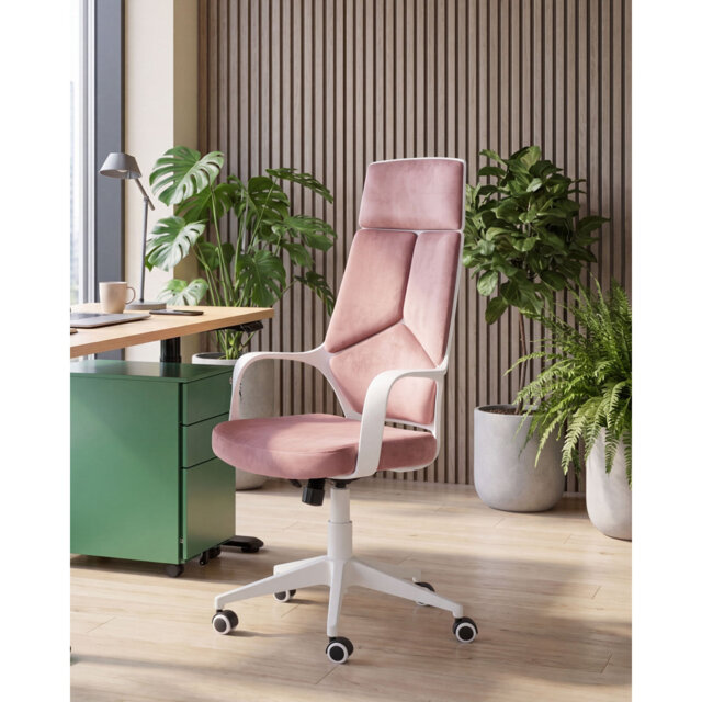 Velvet Office Chair