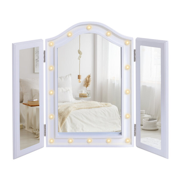 Larose D-Shaped Floor Mirror