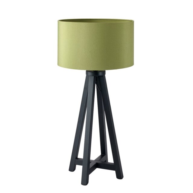 Dzifa Solid Wood Tripod Lamp