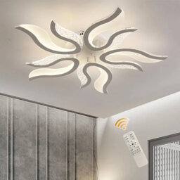 Bobbyjoe Acrylic LED Semi Flush Mount