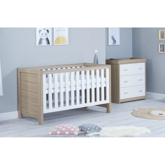 Luno Cot Bed 2-Piece Nursery Furniture Set