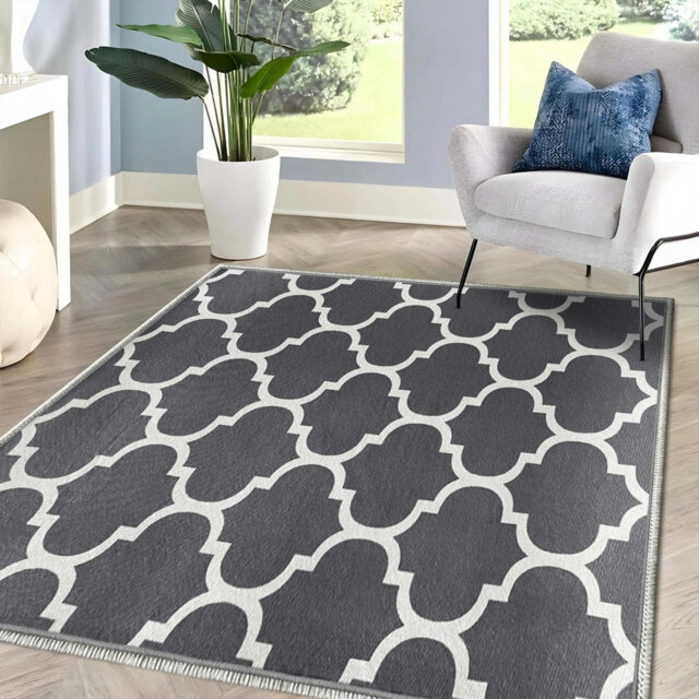 Printed Area Rug – Soft, Durable, Fade-Resistant Floor Decor For Living Room & Bedroom