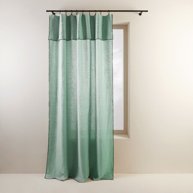 Carlina Linen Curtain Single Panel