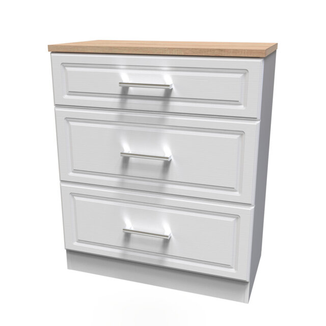 Fully Assembled St. George 3 Drawer Chest