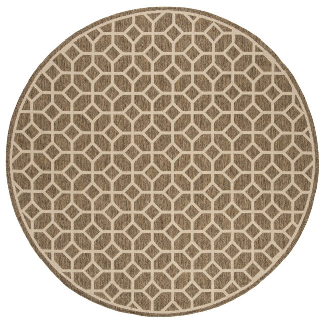 Kitts Looped/Hooked Beige Indoor/Outdoor Rug