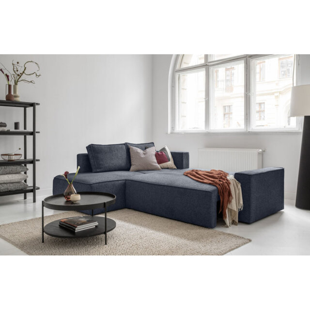 Brave Dave 6 Seater Corner Sofa Bed Chenille