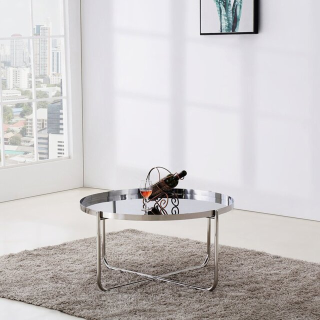 Melody Cross Legs Coffee Table