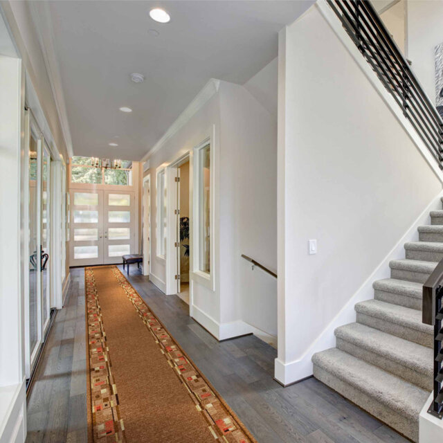 Bainbridge Island Looped/Hooked Golden Brown Indoor Rug