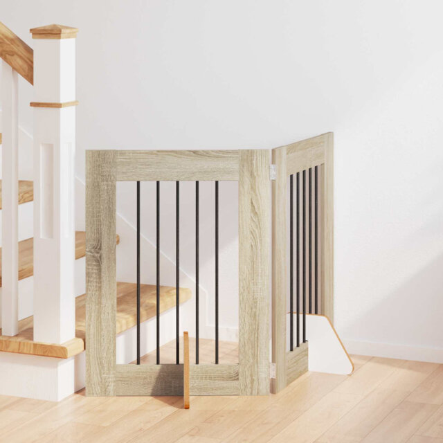 Engineered Wood Free Standing Pet Gate