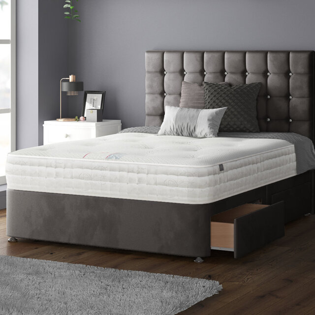 Galarza Upholstered Divan Bed