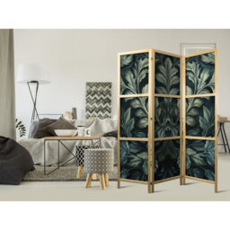 171cm H Solid Wood Folding Room Divider
