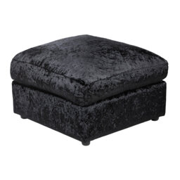Romelia Wide Square Footstool Ottoman