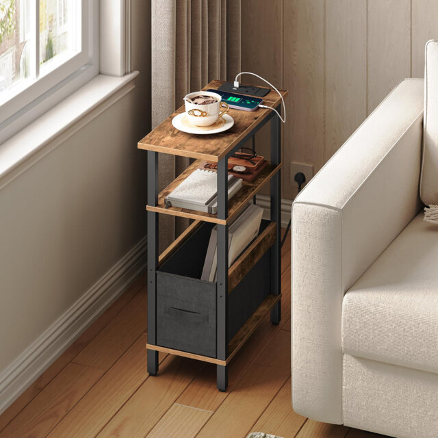 Side Table with Storage