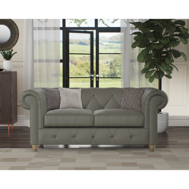 Melrose 2 Seater Leather Sofa