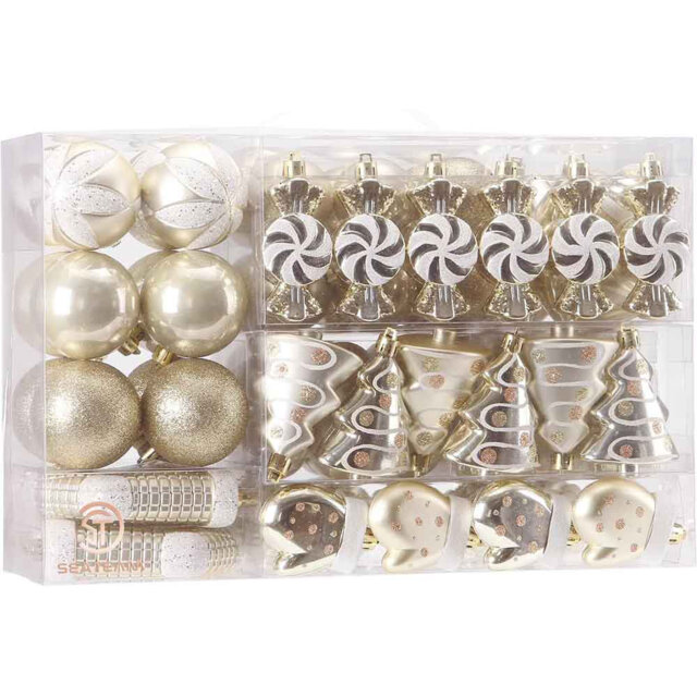 9.3cm Solid Colour Ornament Accessory
