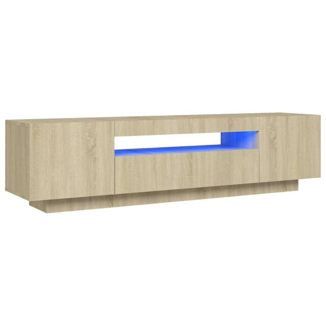 Laborde TV Cabinet with LED Lights