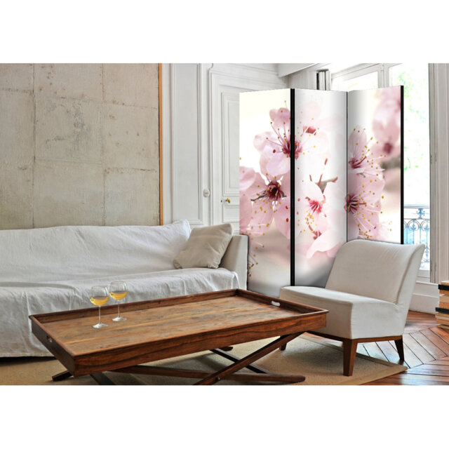 135cm W x 172cm H 3 - Panel Acoustic Room Divider Folding Room Divider