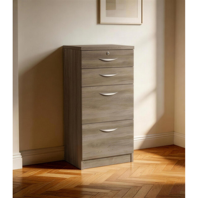 Bettilou 48cm Wide 4 -Drawer File Cabinet