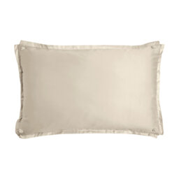Caprice Pillowcase - Lady Pearl/bow/taupe