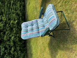 Chada Steel Outdoor Reclining Garden Chair