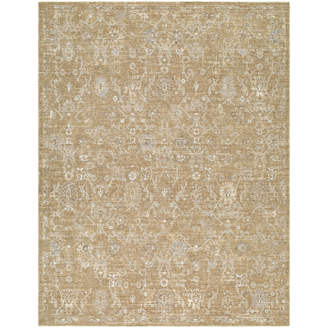 Becki Owens Penny-Vintage Brown Grey Traditional Vintage Boho Fringe Living Dining Bedroom Rug