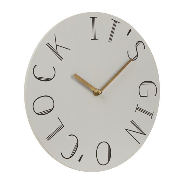 Nakita Wood Wall Clock