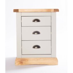 Nicholas 45cm W Plywood / Laminate Board Bedside Table