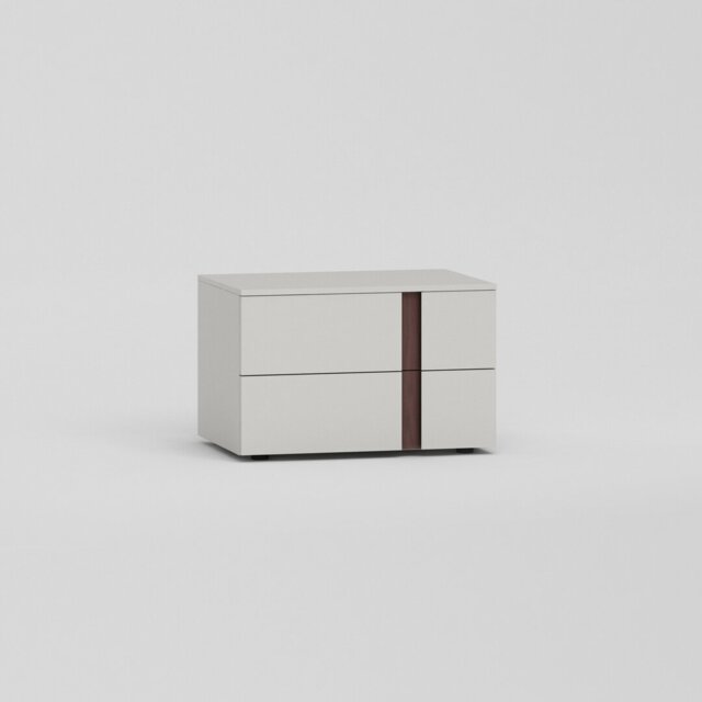 Terry 2 Drawer Bedside Table
