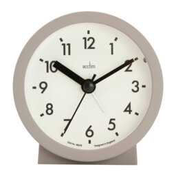 Acctim Gaby Small Analogue Contemporary Beside Alarm Clock